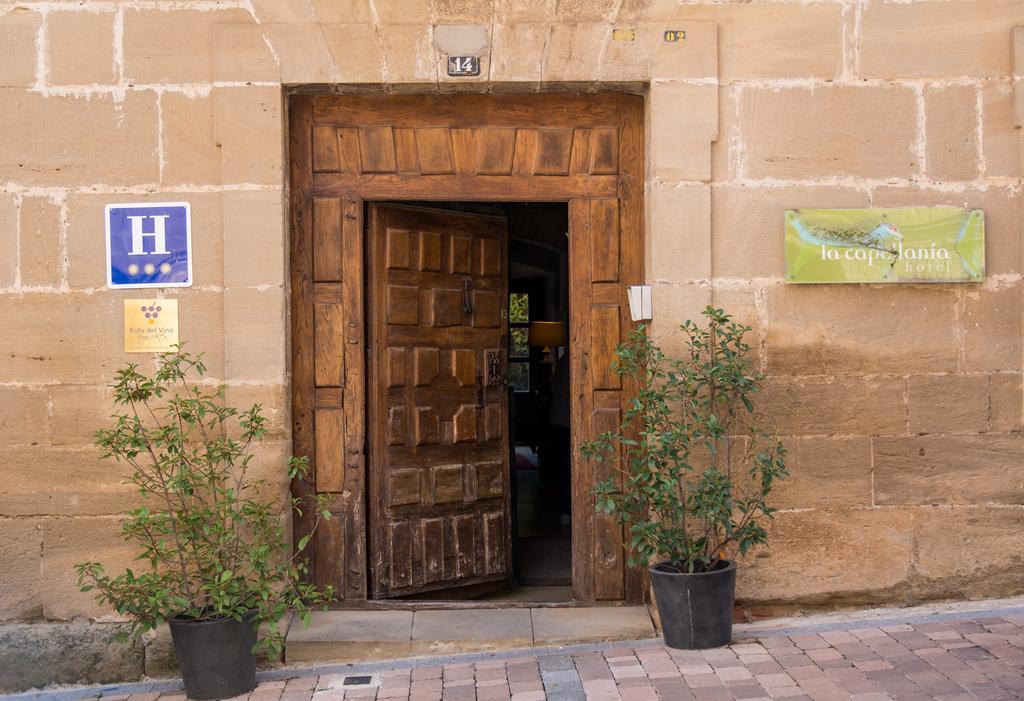 La Capellania Hotel San Asensio Eksteriør billede